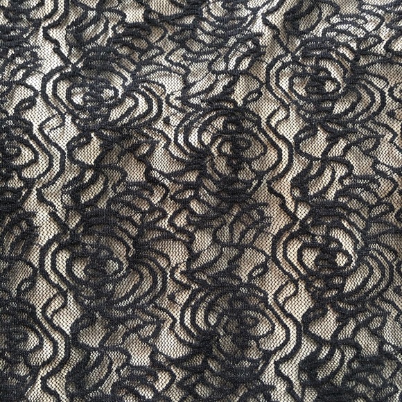 Max Studio Black Lacy Top - Picture 7 of 8